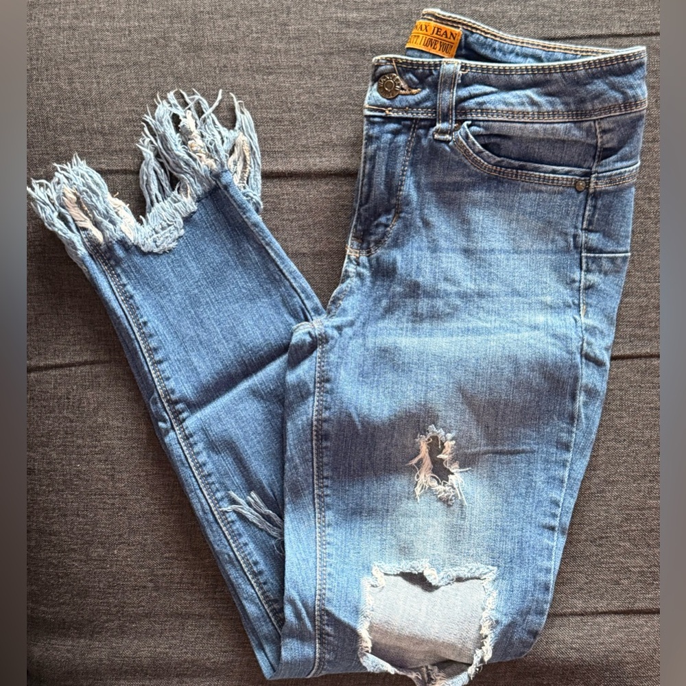 Wax Jean butt I love you juniors jeans